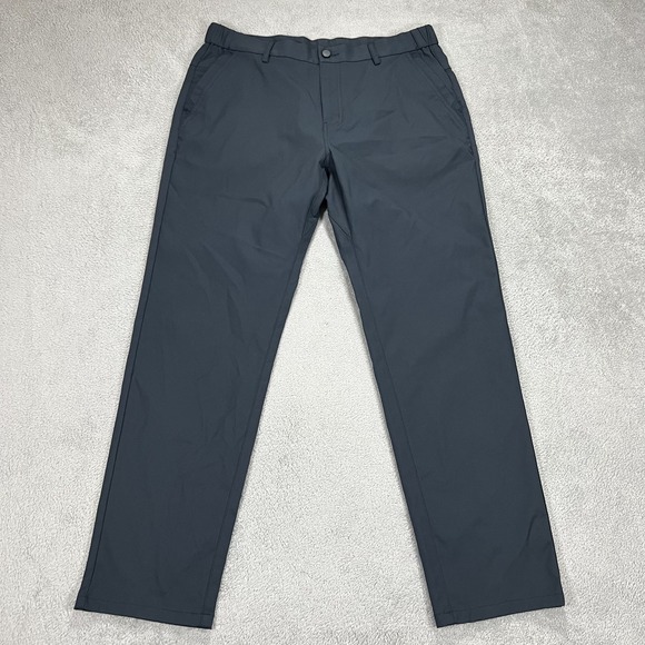 Jack Archer Pants Mens 33x30 Blue Chino Dressy Preppy - Picture 1 of 11